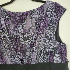 Liz Claiborne Woman Animal Print Career Dress 24W